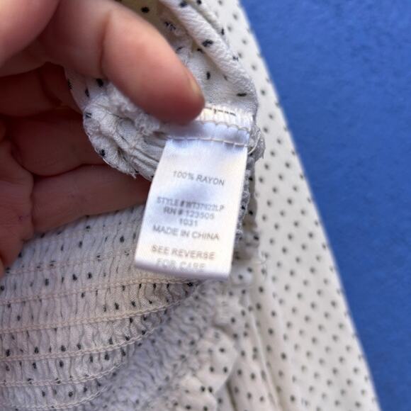 Heart Hips Polka Dot Romantic Cropped Top - Picture 4 of 6